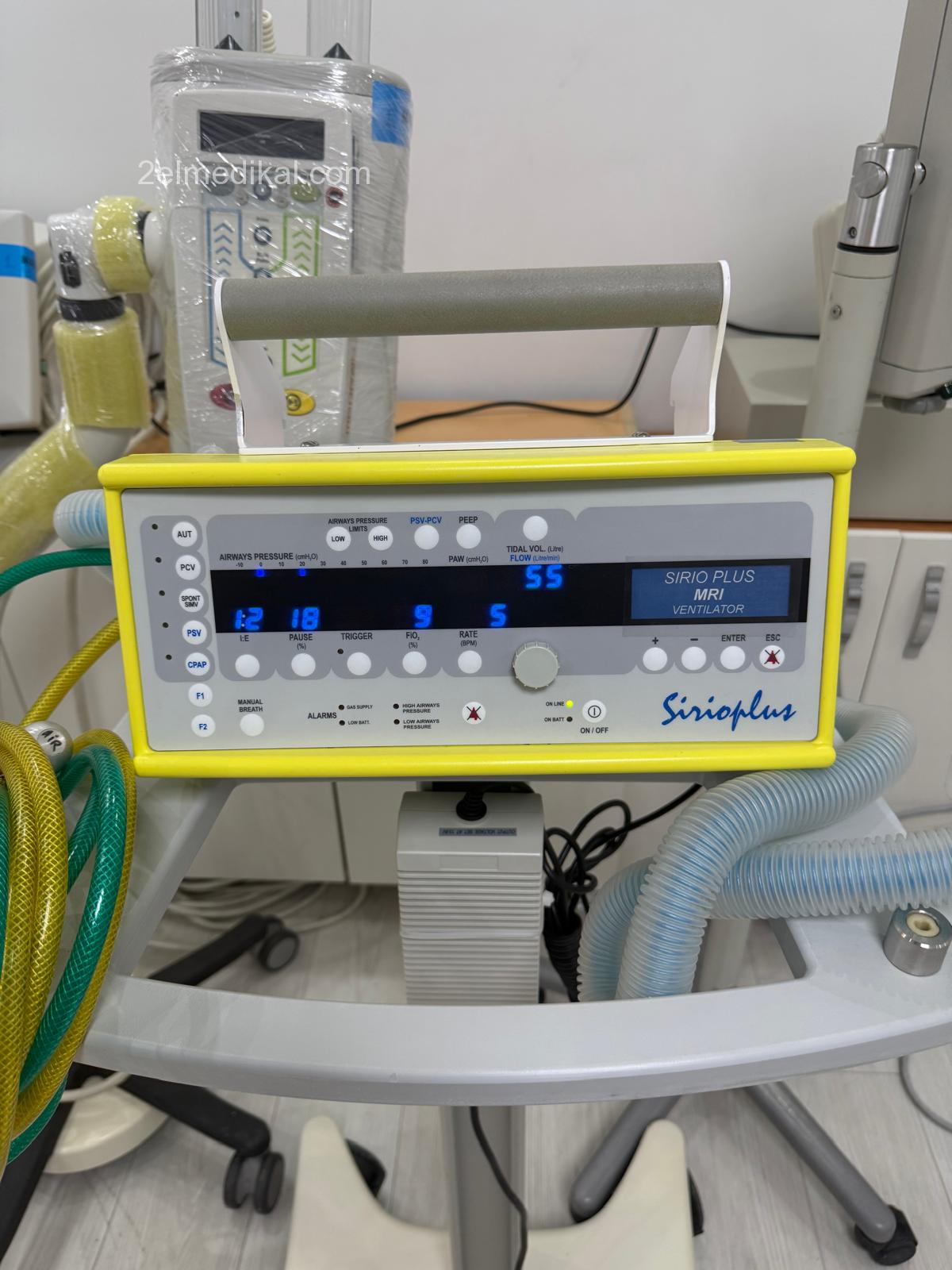 Sirio Plus MRI Tranport Ventilator