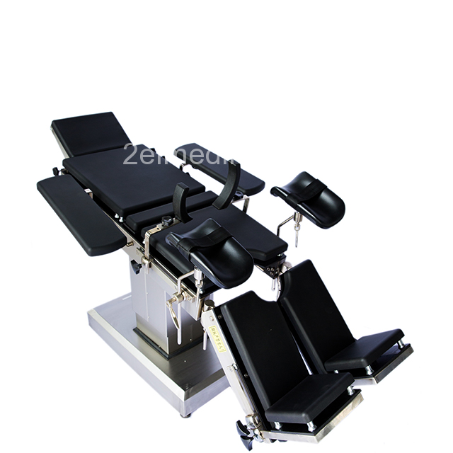 Electrical operating table