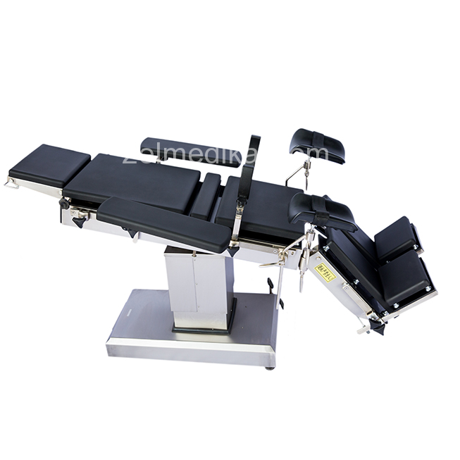 Electrical operating table