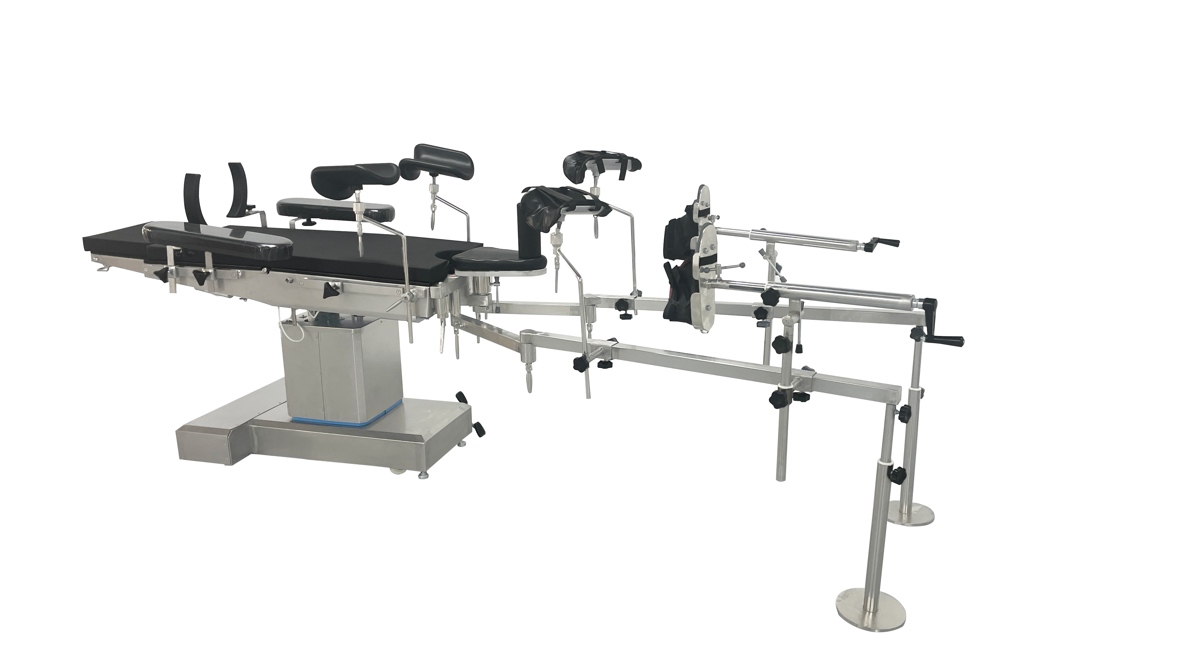 Orthopedic traction frame for operating table