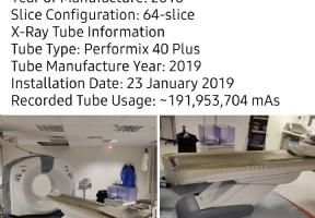 GE OPTIMA 64slice