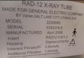 RAD 12 Xray tube 2226680