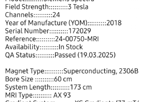 Siemens spectra 3.0T
