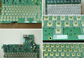 Siemens acuson antares alpha keyboard PCB assembly