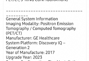 GE discovery IQ