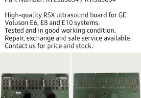 GE Voluson E6 E8 E10 RSX board