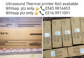 Ultrasound thermal paper