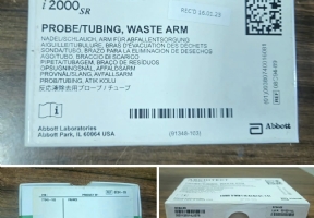 Abbott Architect i2000SR waste arm probe tubing