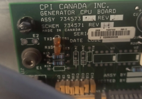 GENERATOR CPU BOARD Assy 734573