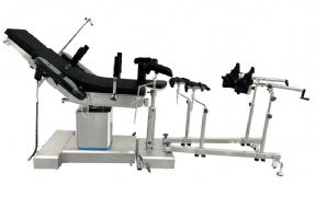 Orthopedic traction frame for operating table
