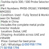 Toshiba Aplio 300/500 probe selector board