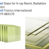 Radiation Protect Lead Glass