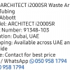Abbott Architect i2000SR waste arm probe tubing