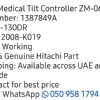 Hitachi tilt controller ZM-06 TU-130DR