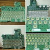 Siemens acuson antares alpha keyboard PCB assembly