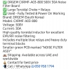 DRGEM CXRMF A03-800 500V 30A noise filter board