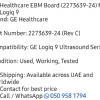 GE Logiq9 EBM board Rev.C