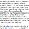 Philips scanner MPN 453567382752