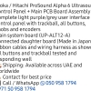 Aloka Hitachi ProSound Alpha6 control panel main PCB board assembly