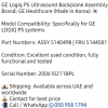 GE Logiq P5 backplane Assembly