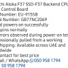 Hitachi Aloka F37 SSD-F37 backend CPU main control board