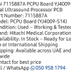 Hitachi 7115887A PCPU board YJ4009S14