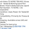 Hitachi Aloka 7514290C TRX/ASC board