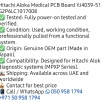 Hitachi Aloka medikal PCB board YJ4039-51
