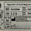 GE signa 1.5T 8CH body array coil