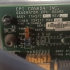 GENERATOR CPU BOARD Assy 734573